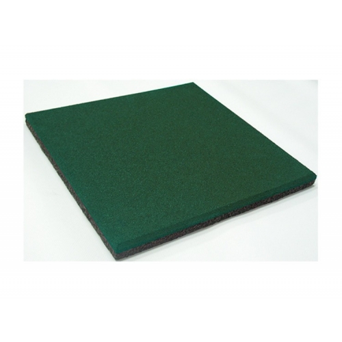 Loseta de Caucho Reciclado - Verde 50x50x2